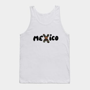 Mexico Design Aztec Print Style Tank Top